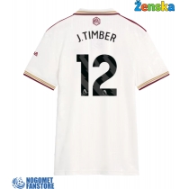 Arsenal Jurrien Timber #12 Rezervni Dres za Ženska 2025-26 Kratak Rukav